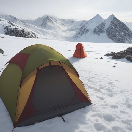 【温度計】登山の気温計測 | 精密な数値で体温管理をする方法 をイメージした 山、冬、登山道 の写真