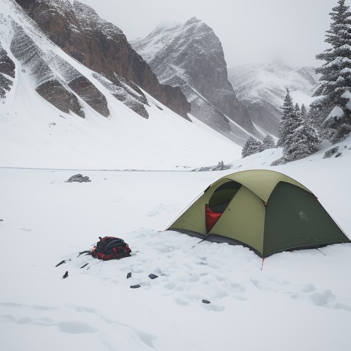 【雪山登山】安全に登るための装備 | 冬の山行で準備したい道具一覧 をイメージした 冬、雪景色、山、冬 の写真