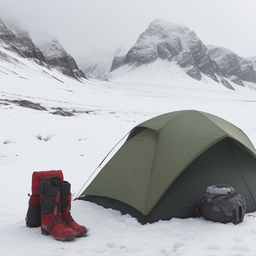 【雪山装備】高地の冬に備えるための道具 | 登山で準備したい持ち物リスト をイメージした 冬、雪景色、山 の写真