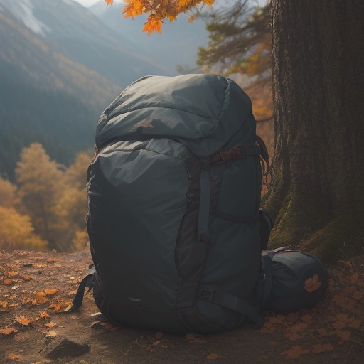 【バックパック】秋の山道で選ぶ軽量装備 | 持ち運びの手軽さについて をイメージした 秋、ハイキング、山 の写真