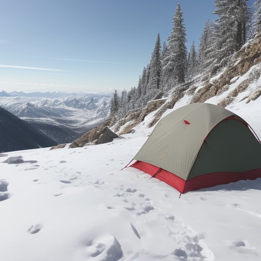 【春の登山】標高で変化する山域の気温 | 用意しておくべき服装と装備品 をイメージした 春、雪景色、山、ハイキング の写真