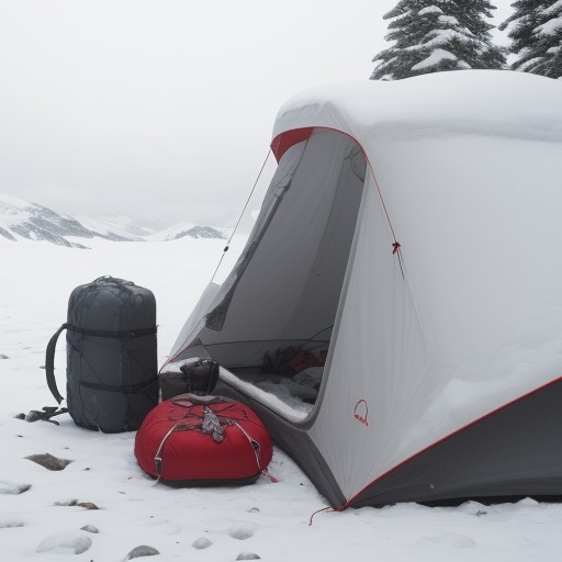 【登山】暴風雪の危険を避ける方法 | 天候悪化時に生き残る判断基準 をイメージした 雪景色、冬、山 の写真