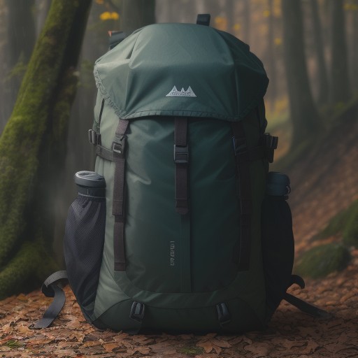 【防水リュック】雨の中を歩く登山ルート | 素材の耐久性と防滴性能を確かめる をイメージした 秋、ハイキング の写真