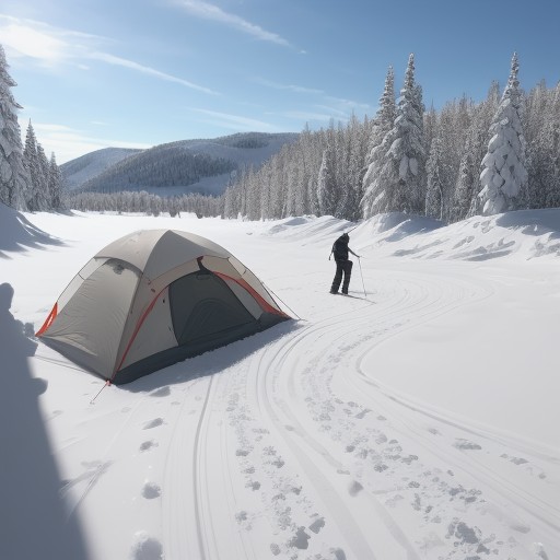 【スキー旅行】冬休みの雪山 | 初心者向けレッスンの体験記 をイメージした 冬、雪景色 の写真