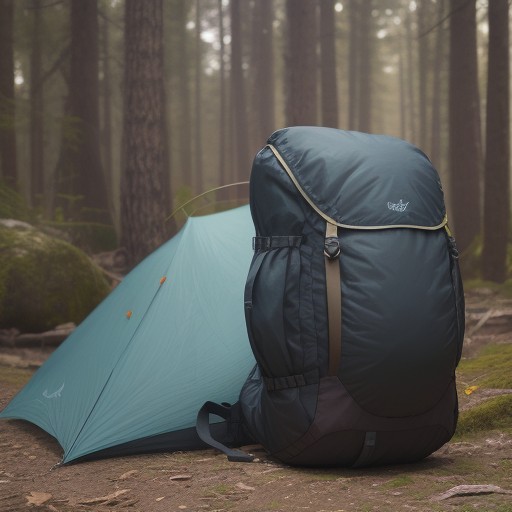【登山用バッグ】軽量さと耐久性を重視した選び方 | 岩場や森を歩く準備 をイメージした 夏、ハイキング、森 の写真