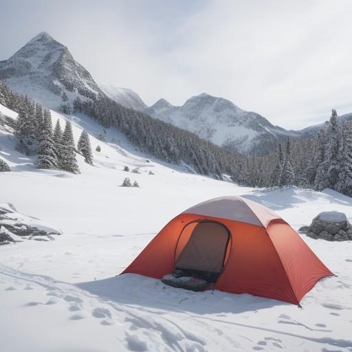 【山の天気予報】降雪量と積雪量をチェック | 冬の登山計画を立てる をイメージした 冬、雪景色、山 の写真