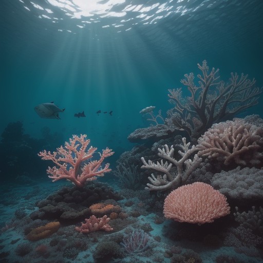 【マリンフィン】珊瑚礁で見つけた魚 | 生き物が集まる浅瀬の記録 をイメージした自然風景の写真