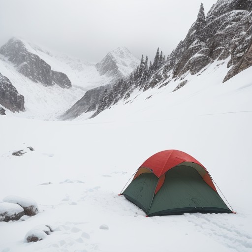 【天気予報】冬の雪山登山で確認する項目 | 降雪量とタイミングの判断 をイメージした 冬、雪景色、山、雪景色 の写真