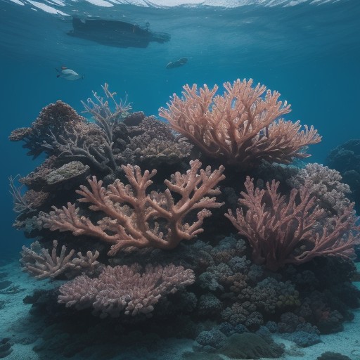 【サンゴ礁】泳ぐ海洋生物の集まり | 生物多様性を観察するダイビングツアー をイメージした自然風景の写真