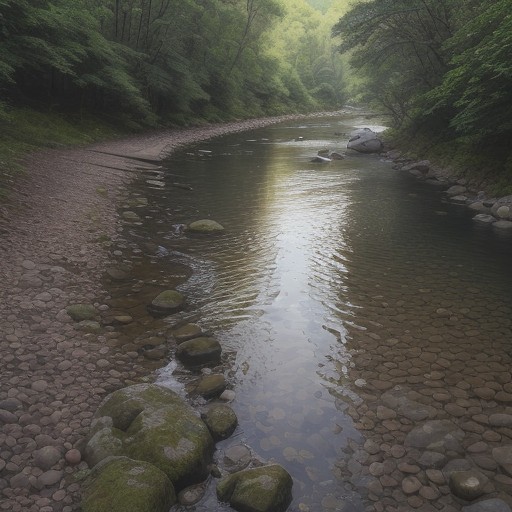 【フィッシングロッド】川の上流で淡水魚を狙う | 道具の選び方と使い方 をイメージした 夏、川 の写真