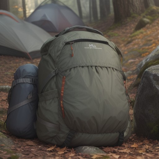 【アウトドアパンツ】秋の雨が降る登山道を歩き | 岩場での耐久性を確認する をイメージした 秋、ハイキング の写真