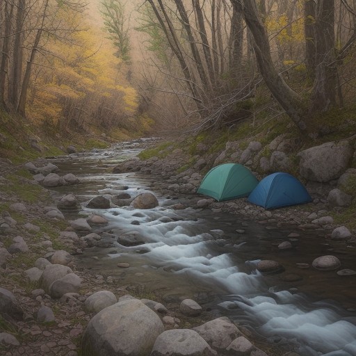 【ルアーフィッシング】揃えたい基本の道具選び | 山の渓流で狙う魚 をイメージした 春、山 の写真