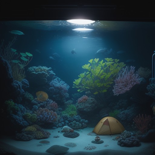 【海水魚】水槽の設置から器材の準備まで | 熱帯魚との飼い方の違い をイメージした自然風景の写真
