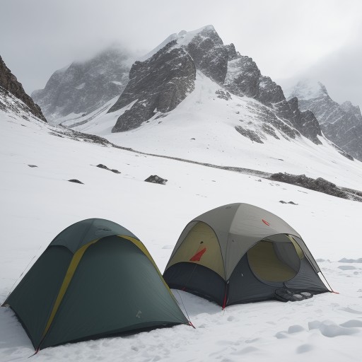 【装備リスト】アイテム選びの効率化 | 山登りの荷物をまとめる方法 をイメージした 冬、山 の写真