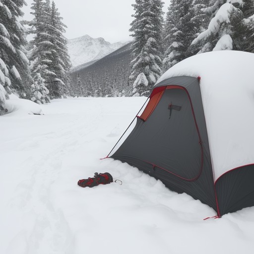 【保温対策】冬の登山で体温を維持する方法 | 服装と装備の選び方 をイメージした 冬、山、登山道 の写真