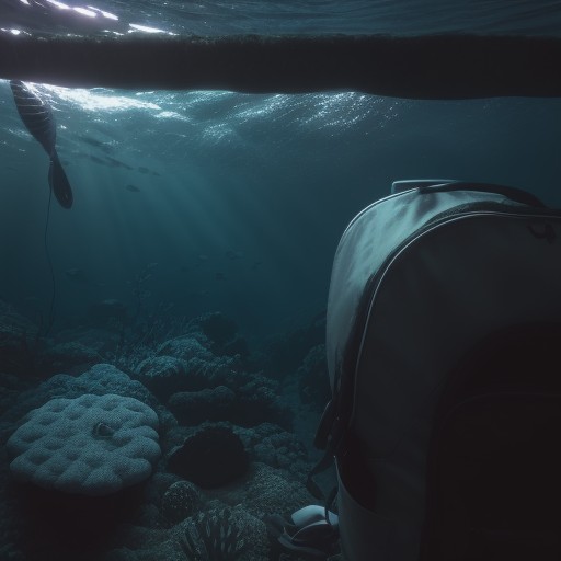 【魚群探知機】深海に潜む魚の居場所を探る | 探査の手順と設定方法 をイメージした自然風景の写真