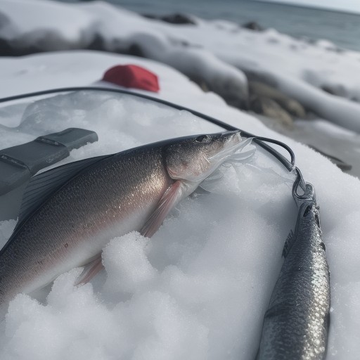 【海温】気温の低下で変わる魚の集まる場所 | 冬の海岸での釣り をイメージした 冬 の写真