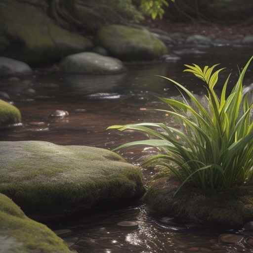【水生植物】川や池の水辺に根を張る草花 | 生態の仕組みと環境を観察する をイメージした 夏、冬、春 の写真