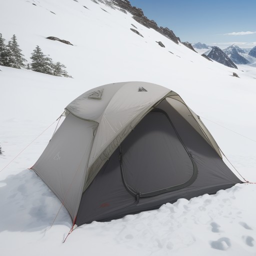 【登山ウェア】冬の山で体を温める保温術 | 寒さを防ぐ重ね着の組み合わせ をイメージした 冬、山 の写真