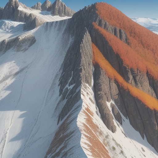 【地形図】高度の測り方と地形の知識 | 秋の山歩きでルートを確認する手順 をイメージした 秋、山、ハイキング、稜線 の写真