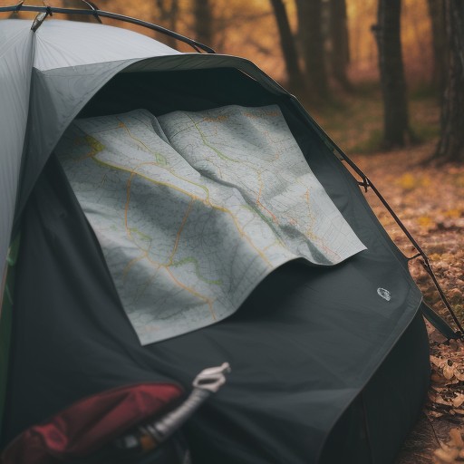 【登山用品】地図と装備の選び方 | 秋の山歩きで迷わないための準備 をイメージした 秋、ハイキング、ハイキング の写真