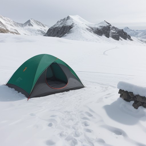 【山頂】冬の空気と山の風 | 目の前に広がる雪景色を眺める時間 をイメージした 冬、雪景色、山 の写真