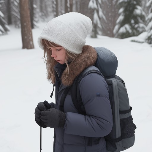 【防寒対策】雪山の歩行で体温を保つ工夫 | 重ね着と装備の組み合わせ をイメージした 雪景色、冬 の写真