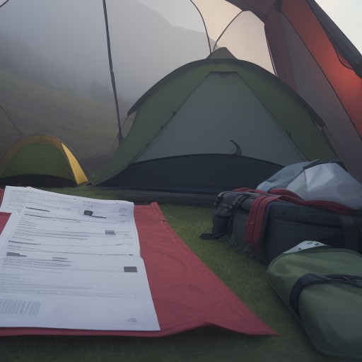 【緊急連絡先】登山やキャンプで準備するメモ | 病院へ伝えるべき情報 をイメージした ハイキング の写真