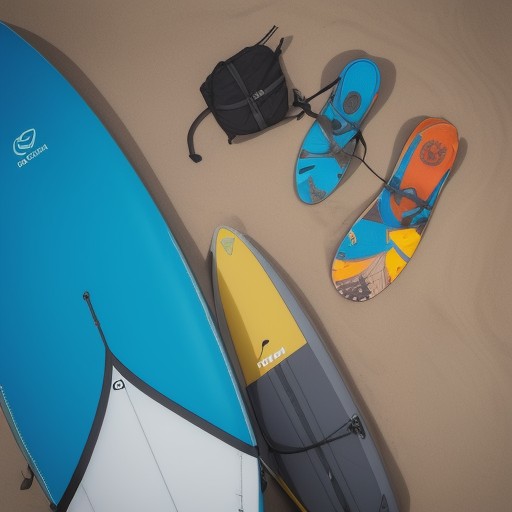 【サーフィン】海で使う装備 | 初心者が揃えるべきサーフボードと道具 をイメージした自然風景の写真