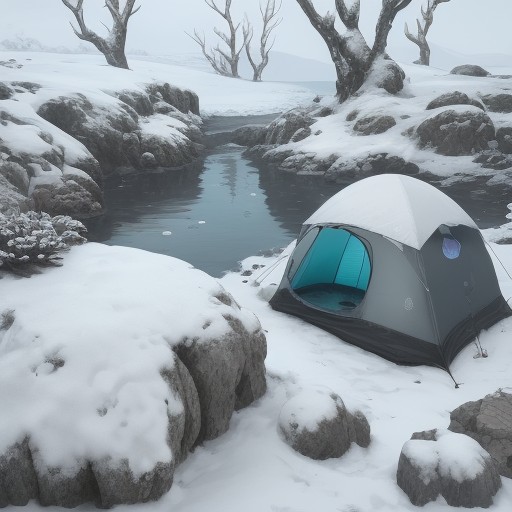 【海洋生物】深海に住む生き物 | 過酷な環境での生存戦略 をイメージした 雪景色 の写真