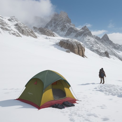 【防寒ウェア】冬の登山で体温を保つ | おすすめの重ね着方法 をイメージした 冬、山、冬、山 の写真