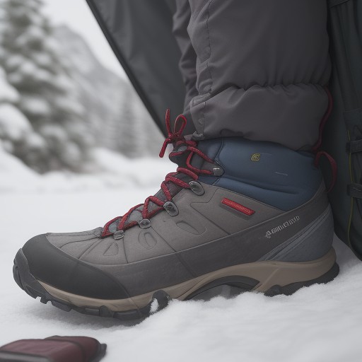 【登山装備】安全に登るための持ち物リスト | 忘れ物防止の確認表 をイメージした 冬、山、ハイキング、登山道 の写真