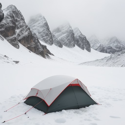 【雪山】冬の登山ルート | 白い景色の中を歩く体験記 をイメージした 冬、雪景色、山、雪景色、山、雪景色 の写真