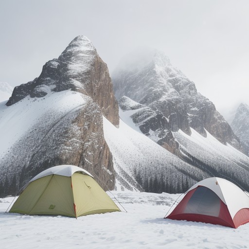 【雪山】冬の登山で知っておきたい天候 | 寒さへの対策と注意点 をイメージした 冬、山、雪景色、雪景色、冬、山 の写真