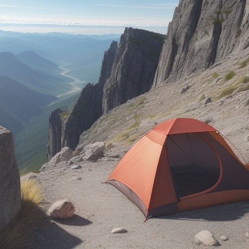 【天候予報】晴れの日の登山計画 | 山頂からの景色を狙う準備 をイメージした 山 の写真