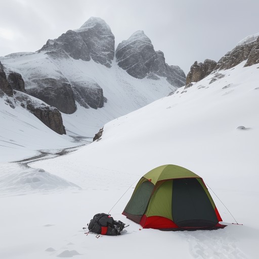 【緊急時連絡先】登山の事故に備える連絡方法 | 電話番号の登録手順 をイメージした 冬、山 の写真