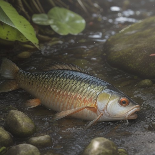 【川魚】鮒と鰻を狙う釣り | 地元の川での体験記 をイメージした 川 の写真
