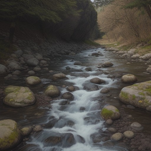 【川釣り】渓流で使う魚探と道具 | 流れに潜む魚を探す方法 をイメージした 山、川 の写真