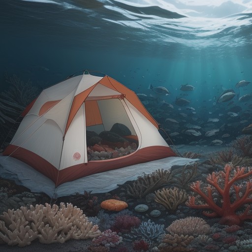 【海洋生物】海の中に住む魚や甲殻類の暮らし | 海の環境を守る活動 をイメージした自然風景の写真