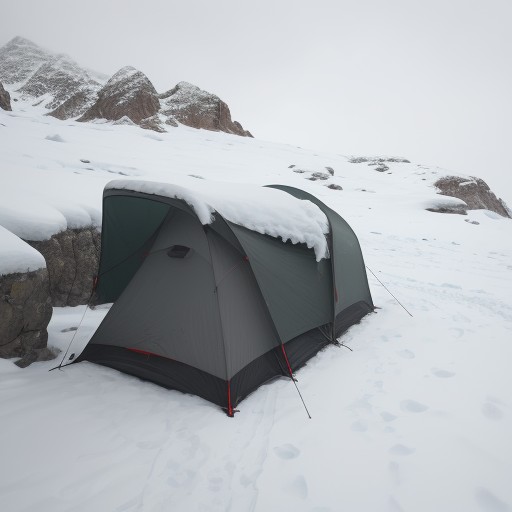 【登山】暴風雪の危険を避ける方法 | 天候悪化時に生き残る判断基準 をイメージした 雪景色、冬、山 の写真