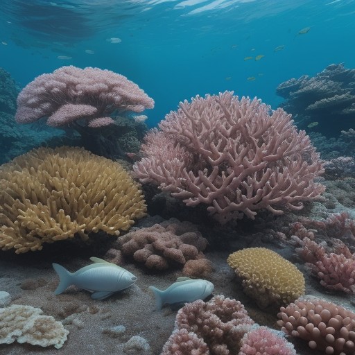 【サンゴ礁】沖縄の海で見る魚たち | 生態系の仕組みと現状 をイメージした自然風景の写真