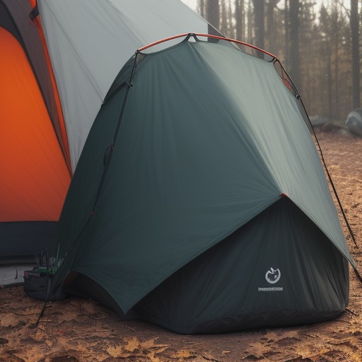 【寝袋】荷物を減らすための軽量モデル | 秋のキャンプで夜を過ごす準備 をイメージした 秋、冬 の写真
