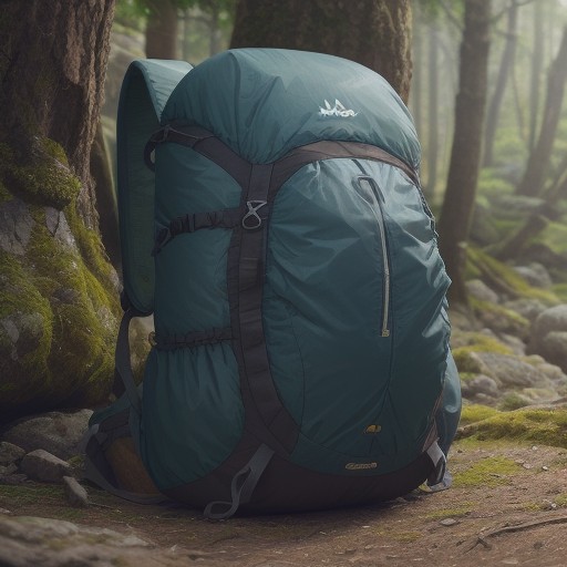 【登山用バッグ】軽量さと耐久性を重視した選び方 | 岩場や森を歩く準備 をイメージした 夏、ハイキング、森 の写真