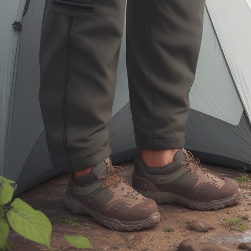 【アウトドアパンツ】雨上がりに泥跳ねが気になる山道 | 撥水加工を試す をイメージした 夏、ハイキング の写真