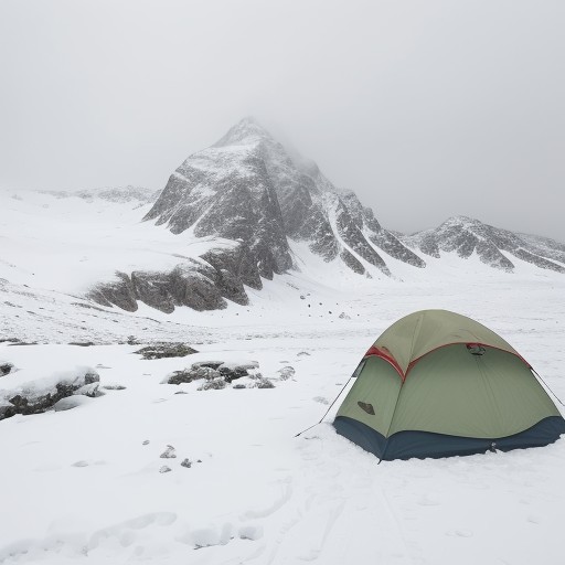 【天気予報】冬の雪山登山で確認する項目 | 降雪量とタイミングの判断 をイメージした 冬、雪景色、山、雪景色 の写真