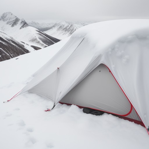 【防寒ウェア】冬の雪山登山で冷えを防ぐ工夫 | 保温力を高める服装選び をイメージした 冬、山、雪景色、ハイキング の写真