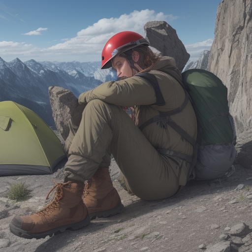 【ヘルメット】岩場や落石の事故を未然に防ぐ選び方 | 登山の安全装備リスト をイメージした 山、ハイキング の写真