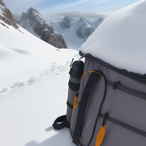 【保護ベスト】安全装備のチェックリスト | 雪山での転倒から身を守る準備 をイメージした 雪景色、冬 の写真