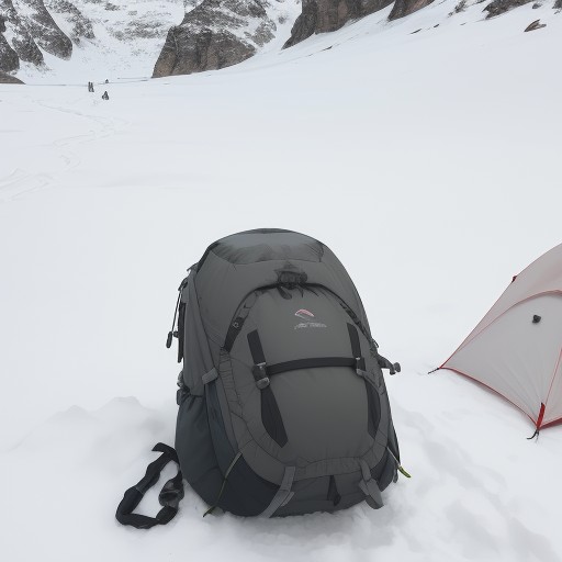 【登山安全】天候の変化への備え | 山行前の気象確認と判断基準 をイメージした 雪景色、山 の写真