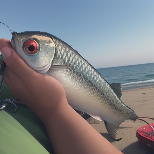 【海釣り用具】リールと釣竿の揃え方 | 夏の波打ち際で使う道具一覧 をイメージした 夏 の写真